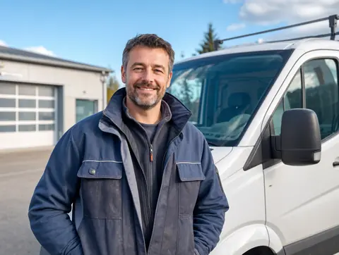 Verkäufer aus Zerbst/Anhalt mit dem verkauften Fahrzeug